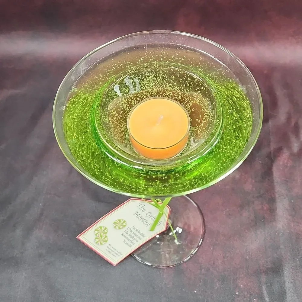 🩵NIB Partylite Scents of Illumination Martini Glass Tealight Holders - Picture 9 of 14